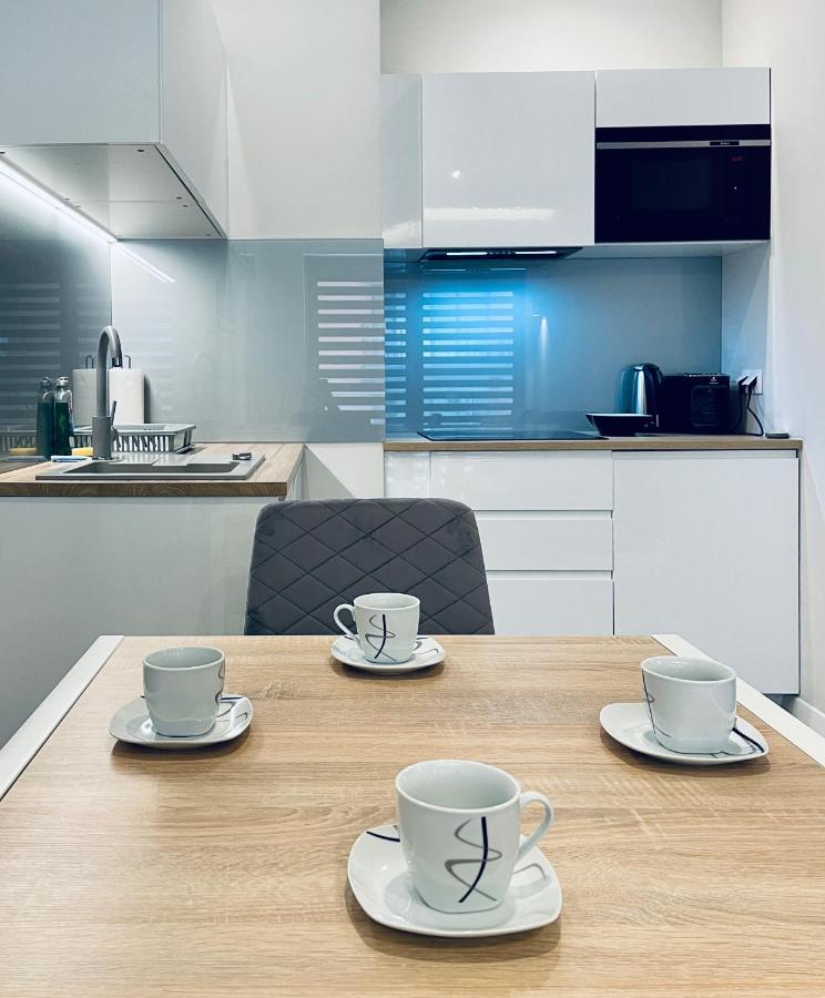 Modern Silver Apartment Краков Экстерьер фото